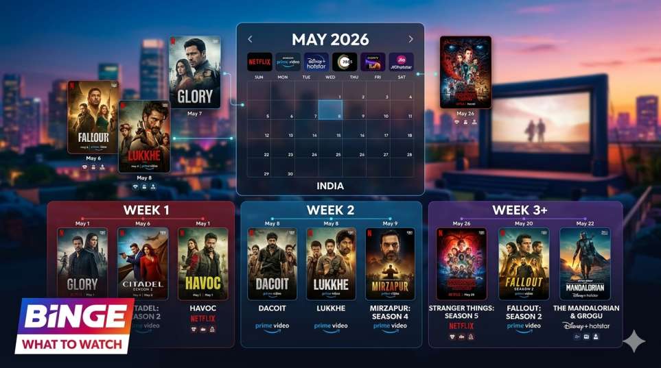 OTT Release Calendar May 2026 India